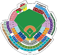 Map of Nationals Park