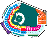 Map of Fenway Park